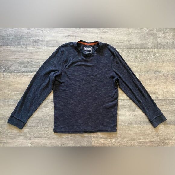 Urban Pipeline max flex men’s size large dark gray long sleeve crew neck shirt - Picture 1 of 7